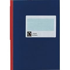 5 Star 861417298 Kladden DIN A4 blau liniert 70 g/qm Inh.96 Blatt