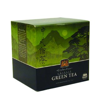 Chinese Green Tea 100 tea bags by Ceylon Teas, Inc.