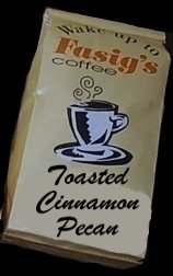 Toasted Cinnamon Pecan Flavored Coffee 12 oz. Drip Grind by Fasig