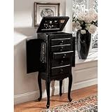 Hills of Province "Antique Black Sand Through Terra Cotta" Jewelry Armoire By Powell Furniture
