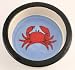 Melia Crab Design Ceramic Dog Bowl-LARGE