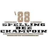 Spelling Bee Champion Womens Scoop Neck T-Shirt