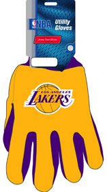 Los Angeles Lakers Two Tone Gloves
