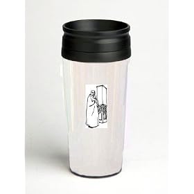 16 oz. Double Wall Insulated Tumbler with Turkish woman in robes - Paper Insert by SHOPZEUS