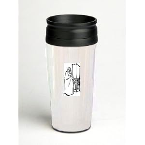 16 oz. Double Wall Insulated Tumbler with Turkish woman in robes - Paper Insert by