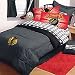 NHL Chicago Black Hawks - 4pc Bed Sheets Set - Full Sports Bedding