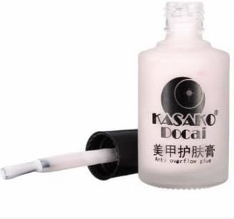Skin Protected Peel Off Nail Polish Glue Anti-overflow Lubricating Grease Finger Liquid Tape (White) By Scshop