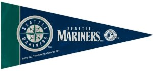 Seattle Mariners MLB Mini Pennants - 8 Piece Set