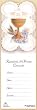 100 First Communion Mini-Bookmark Remembrances in Spanish, 2.5" x 8.25"
