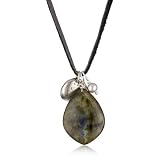 Lulu Designs Cosmo Labrodorite with Disk and Grey l