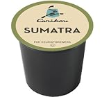 Caribou Coffee SUMATRA & MAHOGANY 48 K-Cup Variety Pack for Keurig Brewers