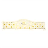 Seven Piece Crib Bedding Set in Yellow