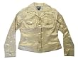 BEREK Metalic Chic Gold Linen Jacket - Spring Jacket - Easter Jacket