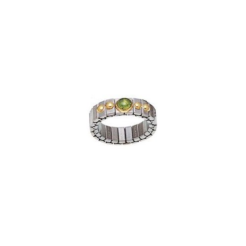 Nomination Damen-Ring Klein Sowie 1 Halb in Peridot Ring gr&ouml;&szlig;e variabel 040102/005 Preisvergleich