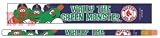 Boston Red Sox Wally the Green Monster 6 Pack of Pencils