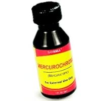Sanvall Mercurochrome 1 Oz By Sanar Naturals - Mercuro Cromo