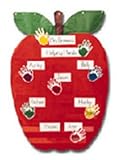 CARSON DELLOSA SHAPE POCKET CHART BIG APPLE32-1/2 X 46