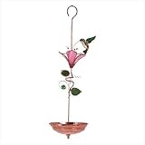 Stained Glass Hummingbird Bird Feeder