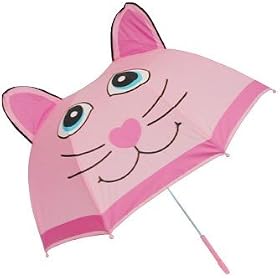 Girls' Western Chief 'Pink Kitty' Umbrella by Kid's Accessories