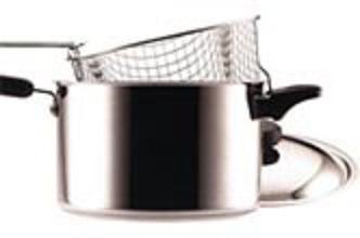 Prestige Stainless Steel Chip Pan, 20 cm