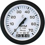 EURO 7000 OMC SYSTEM CHECK Tachometer, White