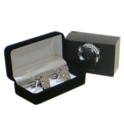Manchester United F.C. Cufflinks Chrome