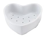 HIC Porcelain 24-Ounce 7-1/4-Inch Coeur a La Creme Dish