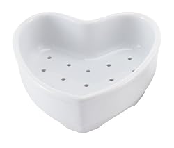 HIC 24-ounce Porcelain Coeur A La Cr?me Dish 7.25-inch