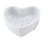 HIC Porcelain 24-Ounce 7-1/4-Inch Coeur a La Creme Dish