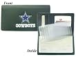 Dallas Cowboys Embroidered Leather Checkbook Cover - Football Sports Merchandise