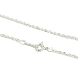 新宿銀の蔵 シルバー925 あずきチェーン 幅1.8mm 長さ40cm~60cm