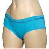 Mopas Intimates Spandex Bikini Boyshort Panty With Lace Designs