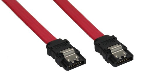 INLINE SATA Kabel mit Lasche 0,15m rot Preisvergleich