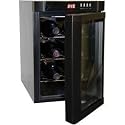 Haier HVUE06ABB 6-Bottle Wine Fridge, Black