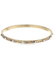 House of Harlow 1960 Metal Plated Marquis Stack Bangle Bracelet, 2.56"