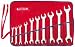 Proto 30000A 10-Piece Metric Open End Wrench Set