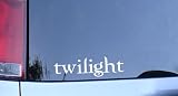 twilight logo - edward cullen vampire fan window sticker
