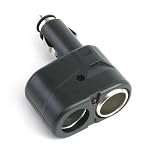 KMS - Car Multiple Cigarette Socket Two-outlet 12 volt DC Adapter