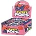Gourmet Food : Charms Sweet Pops Assorted Flavors - 100 Lollipops/Box