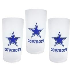 Dallas Cowboys NFL Tumbler Drinkware Set (3 Pack)