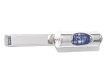 Details zu "Grom Krawattenklammer / Krawattennadel Wasserwaage FBA3651blau "Made in Germany - Pforzheim" inkl. Geschenketui"