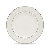 Lenox Opal Innocence Platinum Banded Bone China Salad Plate