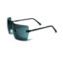 Ansi Classic, Black Frame, Caribbean Blue Lens