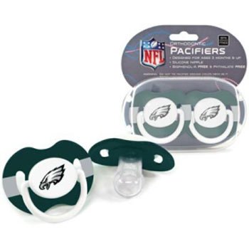 Philadelphia Eagles Pacifiers - 2 Pack
