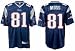 Randy Moss New England Patriots #81 Authentic Reebok NFL Football Jersey (Navy)