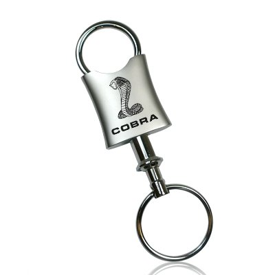 Ford Mustang Cobra Valet Metal Key Chain