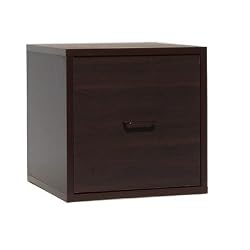 15" Single File Drawer Cube in Cherry
