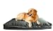 XXLarge 55"X37" Memory Mix Micro Cushion Foam Dog Pet Bed Pillow with Water resist internal case & Durable Canvas zipper Cover