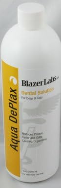AquaDePlax Dental Solution for Dogs & Cats, 16 Fluid oz