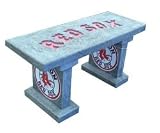 Boston Red Sox Cast Concrete Bench